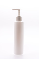 Pump bottle isolated on white