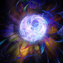 Astronomische Explosion