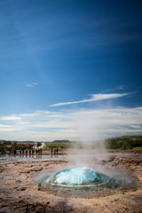 Geysir in Island 1