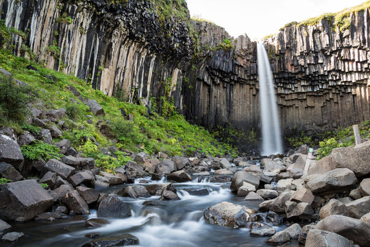 Svartifoss Wasserfall in Island