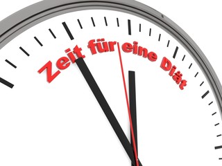 Zeit f&uuml;r eine Di&auml;t