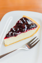 Blueberry cheese cake