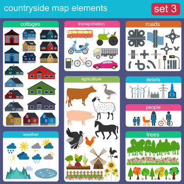 Contryside map elements