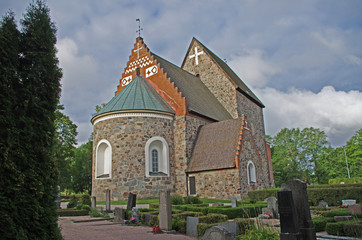 Fototapeta na wymiar église en Suède