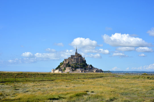 Mont St. Michel France - Powered by Adobe