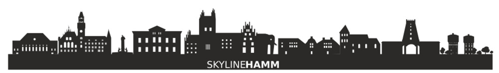Fototapeta premium Skyline Hamm