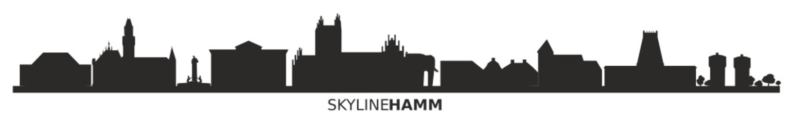 Fototapeta premium Skyline Hamm