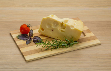 Maasdam cheese