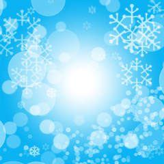 Abstract Christmas background with spotlight