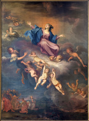 Bruges - The Assumption of Virgin Mary in st. Jacobs church