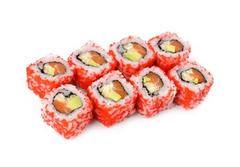 Sushi on a light background