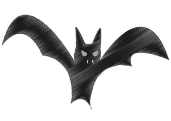 Halloween Bat Art