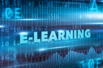 E-learning concept