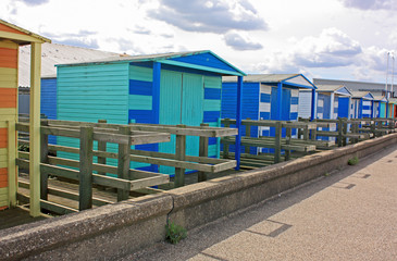 Beach homes at Tankerton