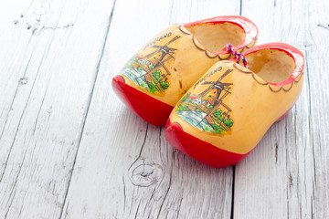 Wooden clogs