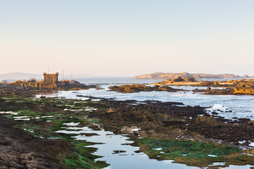 The coast at Skala de le Ville fort