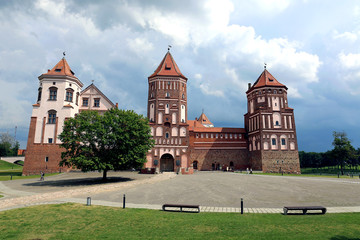Fototapeta premium Ancient Mir Castle Complex in Belarus