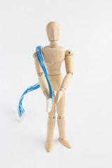 デッサン人形とハーネス