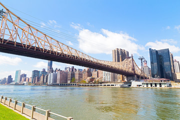 East River, Manhattan and Queensboro Bridge