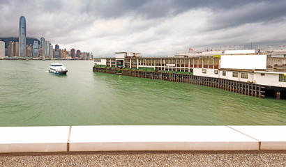 Hong Kong harbour