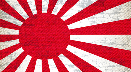 Japan Flag Art Background
