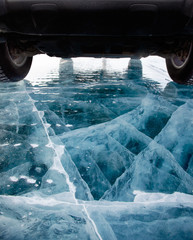 Car on ice