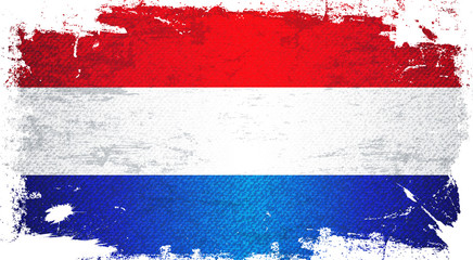 Holland Flag Art Background