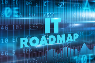 IT roadmap concept