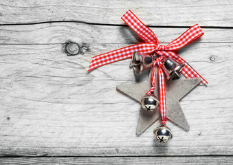 Homemade rustic Christmas decoration