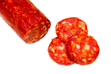 Salami with chili