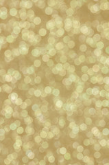 defocused abstract golden lights background