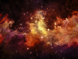 Fototapeta na wymiar Design Nebula