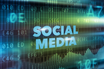 Social media technology concept