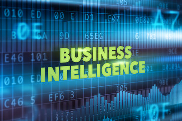 Business intelligence technology concept