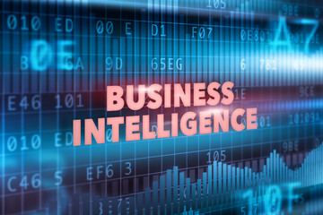 Business intelligence technology concept