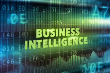 Business intelligence technology concept