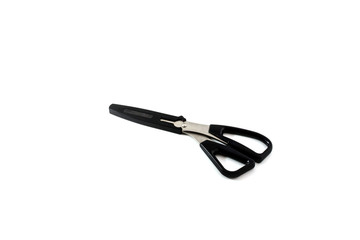 Black Scissors Isolated on White