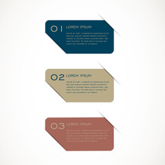 Vector Illustration of a Modern Design Template