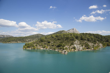 Mount Sainte Victoire in Provence, France