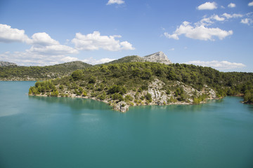 Mount Sainte Victoire in Provence, France