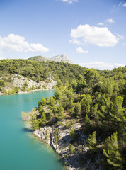 Mount Sainte Victoire in Provence, France