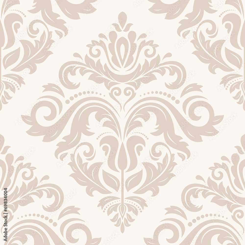 Wall mural orient seamless vector pattern. abstract background