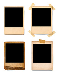 old photo instant film photography image retro