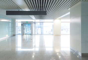 Interior of the airport