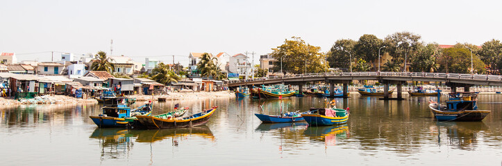 Fototapeta na wymiar City in Vietnam