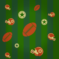 American football pattern