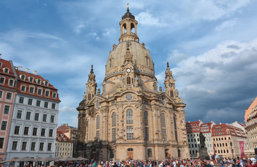 Fototapeta na wymiar Frauenkirche, Dresden