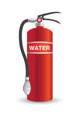 Fire Extinguisher Water Vector