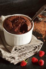 chocolate souffle