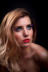 Fototapeta premium Beautiful young woman
